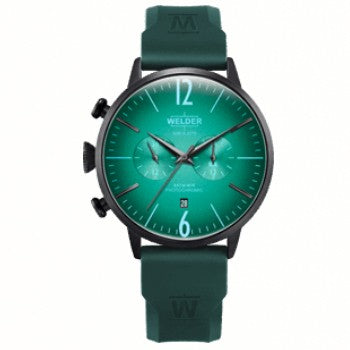 RELOJ WELDER BREEZY CAUCHO VERDE
