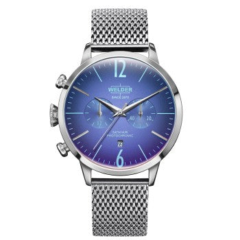 RELOJ WELDER BREEZY ACCIAIO BLU CRONO