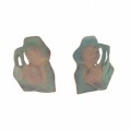 PENDIENTES FILI PLAZA NATURALEZA BEIGE