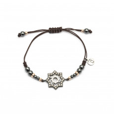 PULSERA RAIVE ESTRELLA COÑAC