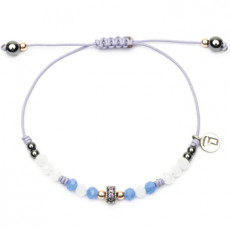 PULSERA RAIVE MACRAME ARO MORADO