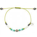 PULSERA RAIVE MACRAME ARO VERDE