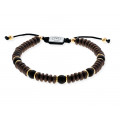 PULSERA MARINA ONIX CHOCOLATE