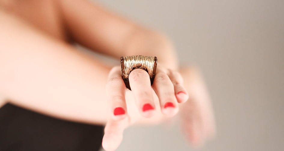 anillo oro plata monge
