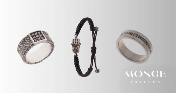 joyas diamante negro y marron