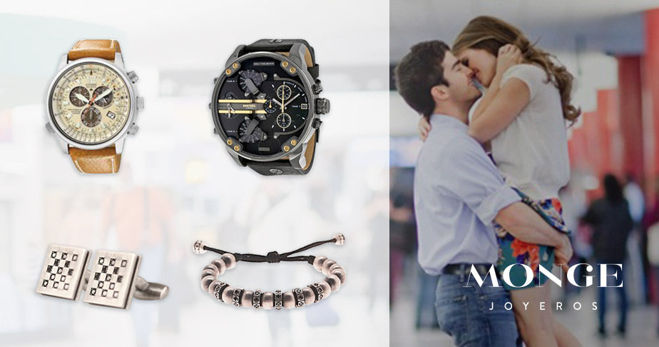 Ideas para regalar en San Valentín para él: relojes, pulseras, gemelos…