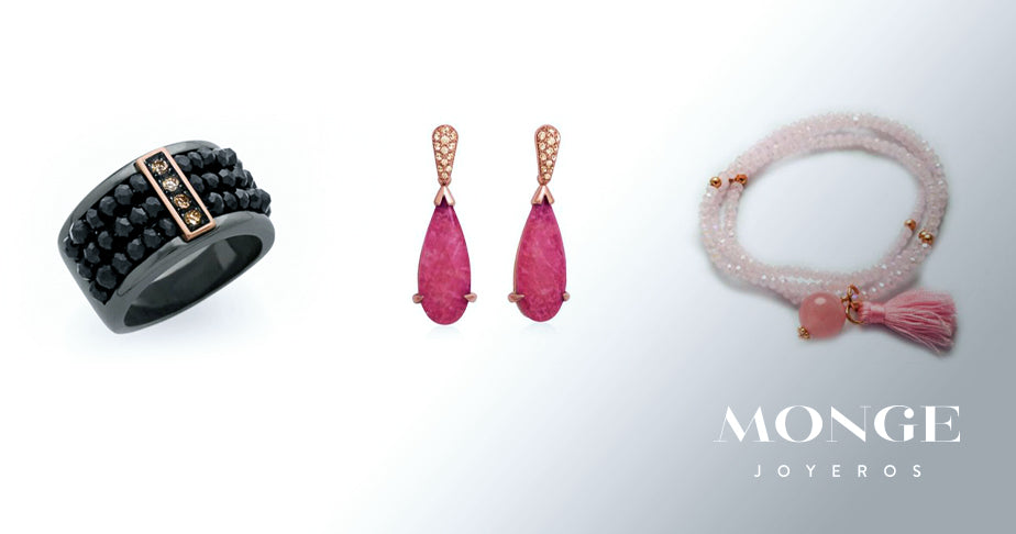 Joyas de plata rosa, la tendencia perfecta para añadir un toque de color a tu look