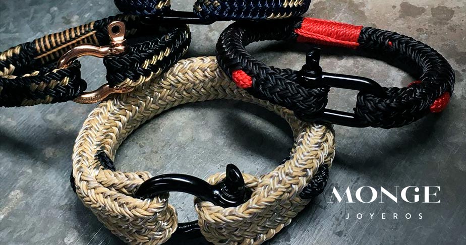 Añade un toque marinero a tu look con las pulseras con cabos náuticos Mynoon