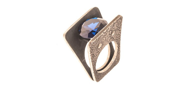 ANILLO PLANE AZUL