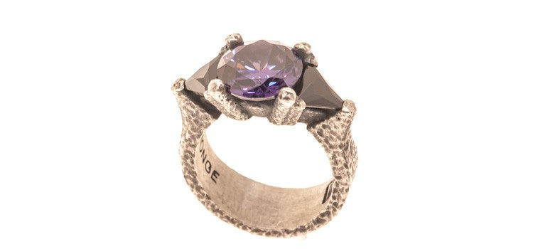 ANILLO EPOQUE MORADO
