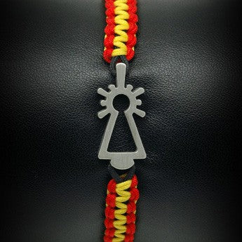 PULSERA VIRGEN NYLON ESPAÑA