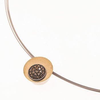 COLGANTE BOTTON GOLD