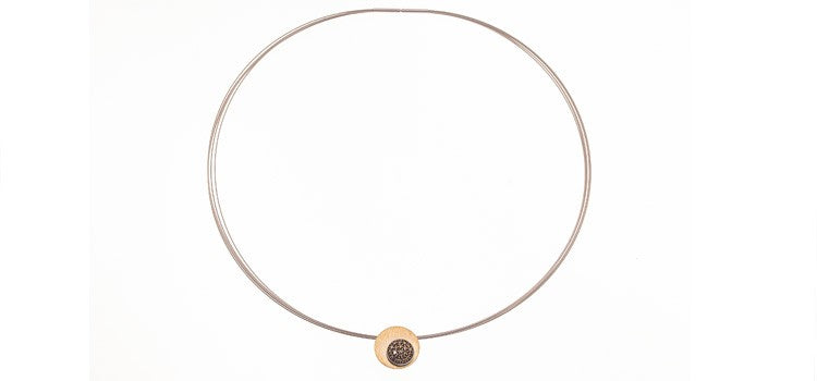 COLGANTE BOTTON GOLD