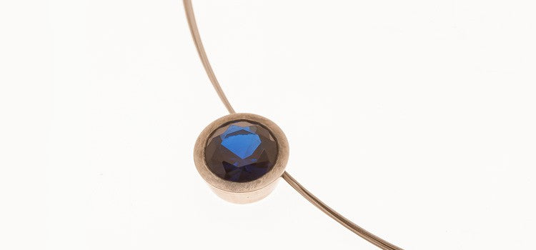 COLGANTE BOTTON AZUL