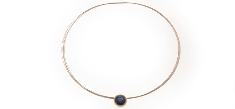 COLGANTE BOTTON AZUL