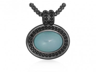 COLGANTE HAENDEL CUARZO TURQUESA