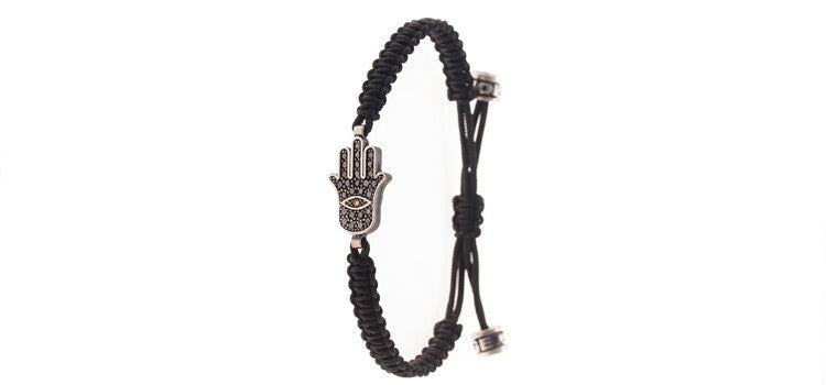 PULSERA MANO DE FATIMA BLACK
