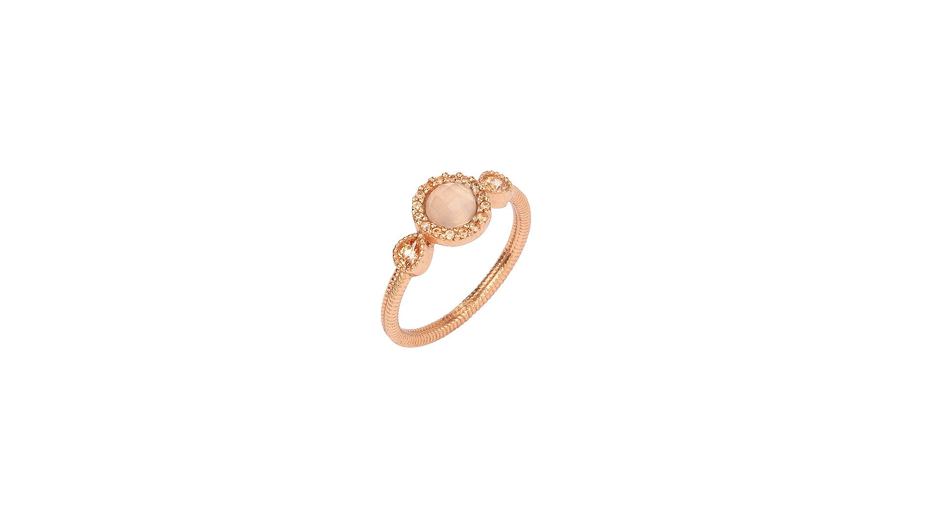 ANILLO SUNFIELD FINE CUARZO ROSA I