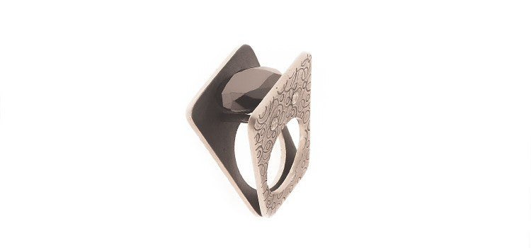 ANILLO PLANE NEGRO