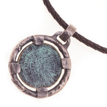 COLGANTE MIKONOS CUERO