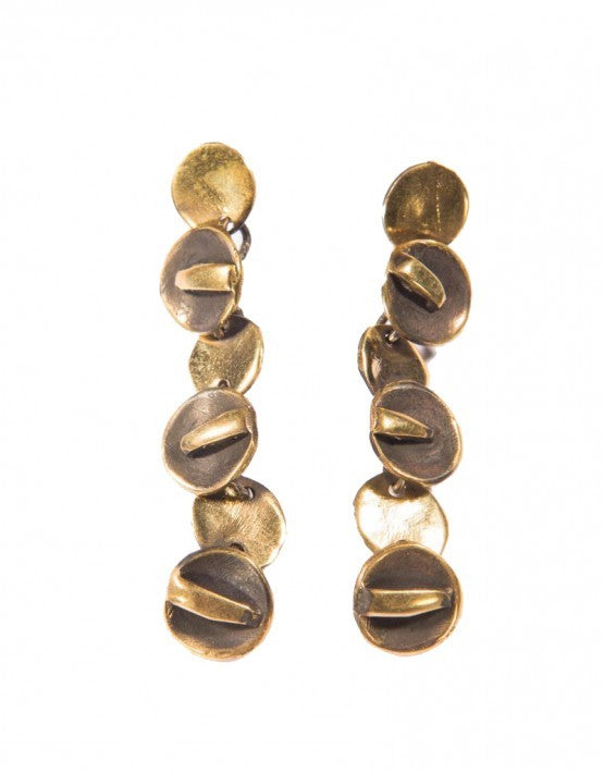 PENDIENTES SOL Y LUNA LARGOS FILI PLAZA