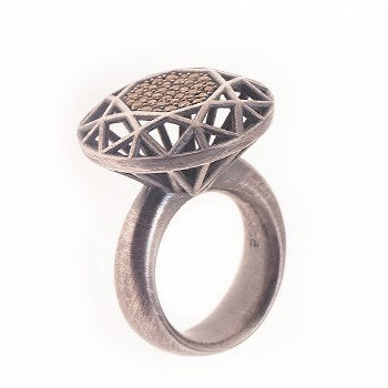 ANILLO DIAMOND BROWN