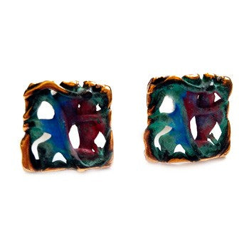 PENDIENTES POLLOCK CUADRADO FILI PLAZA