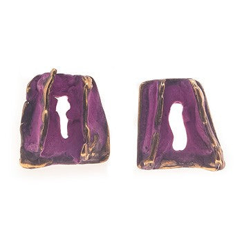 PENDIENTES OCEANO LILA FILI PLAZA