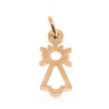 COLGANTE VIRGEN ORO AMARILLO