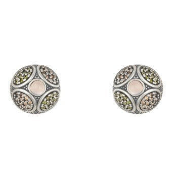 PENDIENTES SUNFIELD CIRCLE BICOLOR