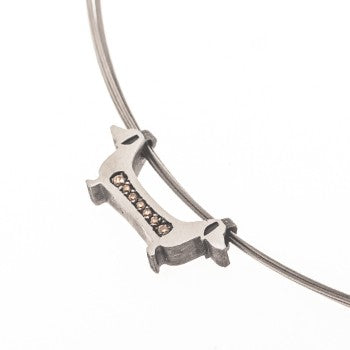 COLGANTE M&T DIAMANTES BROWN