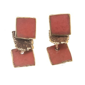 PENDIENTES FILI PLAZA TUAREG SPIRIT ROJO