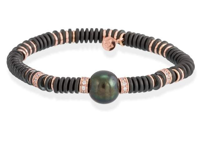 PULSERA MATT PERLA