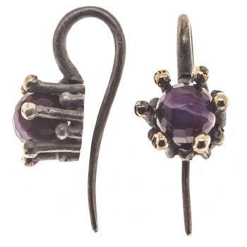PENDIENTES CLAW PURPURA