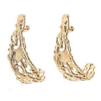 PENDIENTES CALADOS ORO