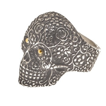 ANILLO SKULL MASTER GOLD