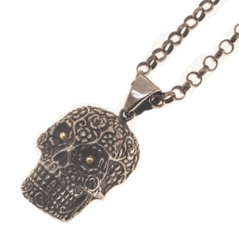 COLGANTE SKULL MASTER GOLD