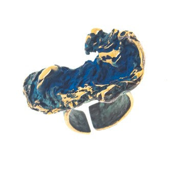 ANILLO FILI PLAZA NATURAL TURQUESA