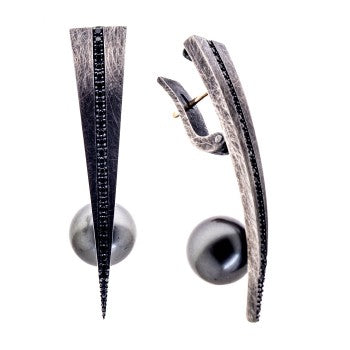 PENDIENTES PRIZE BLACK PERLA