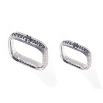 ALIANZAS SQUARE BLACK