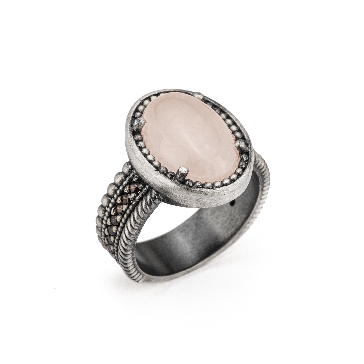 ANILLO RAIVE JADE ROSA OVAL