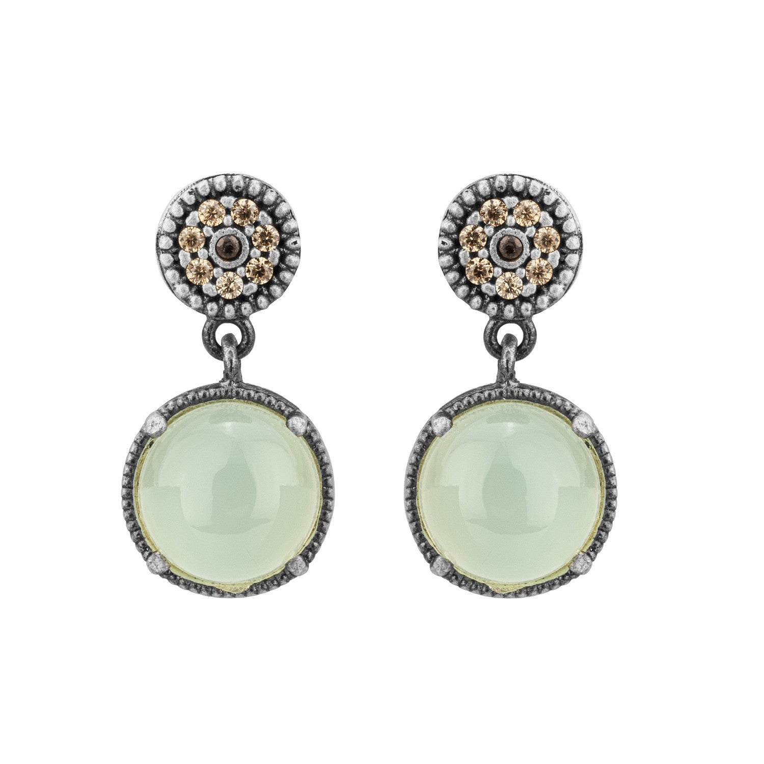 PENDIENTES RAIVE CALCEDONIA & CAVA