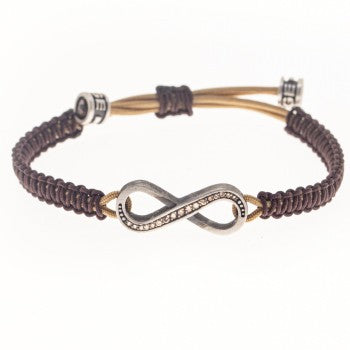 PULSERA INFINITI COÑAC