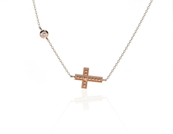 COLGANTE MON PETIT DEUX CROIX