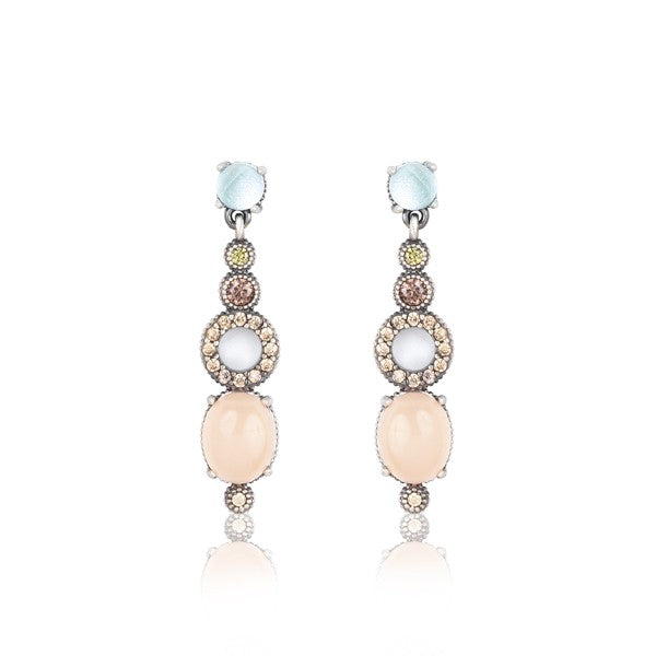 PENDIENTES SUNFIELD MONCAYO CUARZO