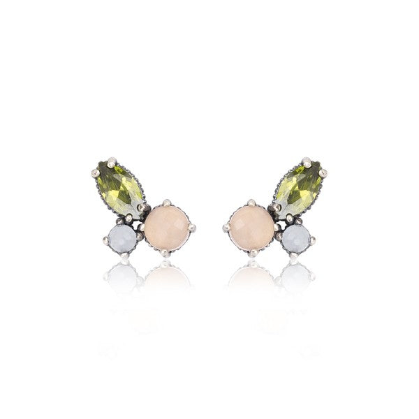 PENDIENTES SUNFIELD SANTA FE CUARZO