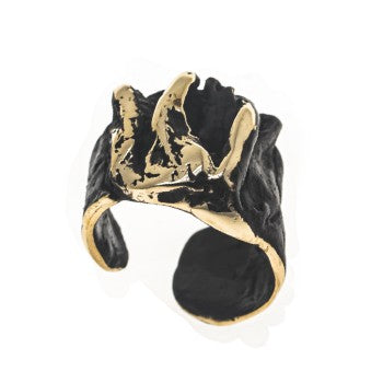 ANILLO FILI PLAZA BONCE NEGRO