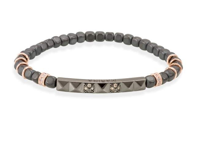 PULSERA TACHUELAS RUTENIO