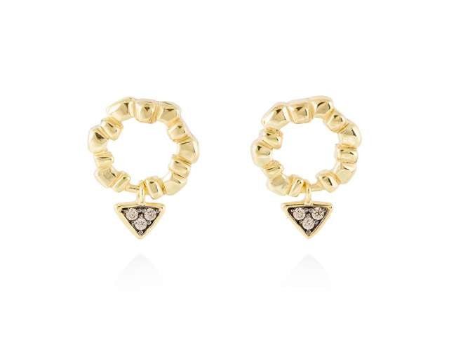 PENDIENTES CUADRADOS EN CÍRCULO