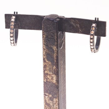 PENDIENTES BROWN RING